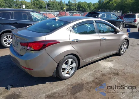 2015 Hyundai Elantra Se из США, поврежденный, VIN 5NPDH4AE6FH617121